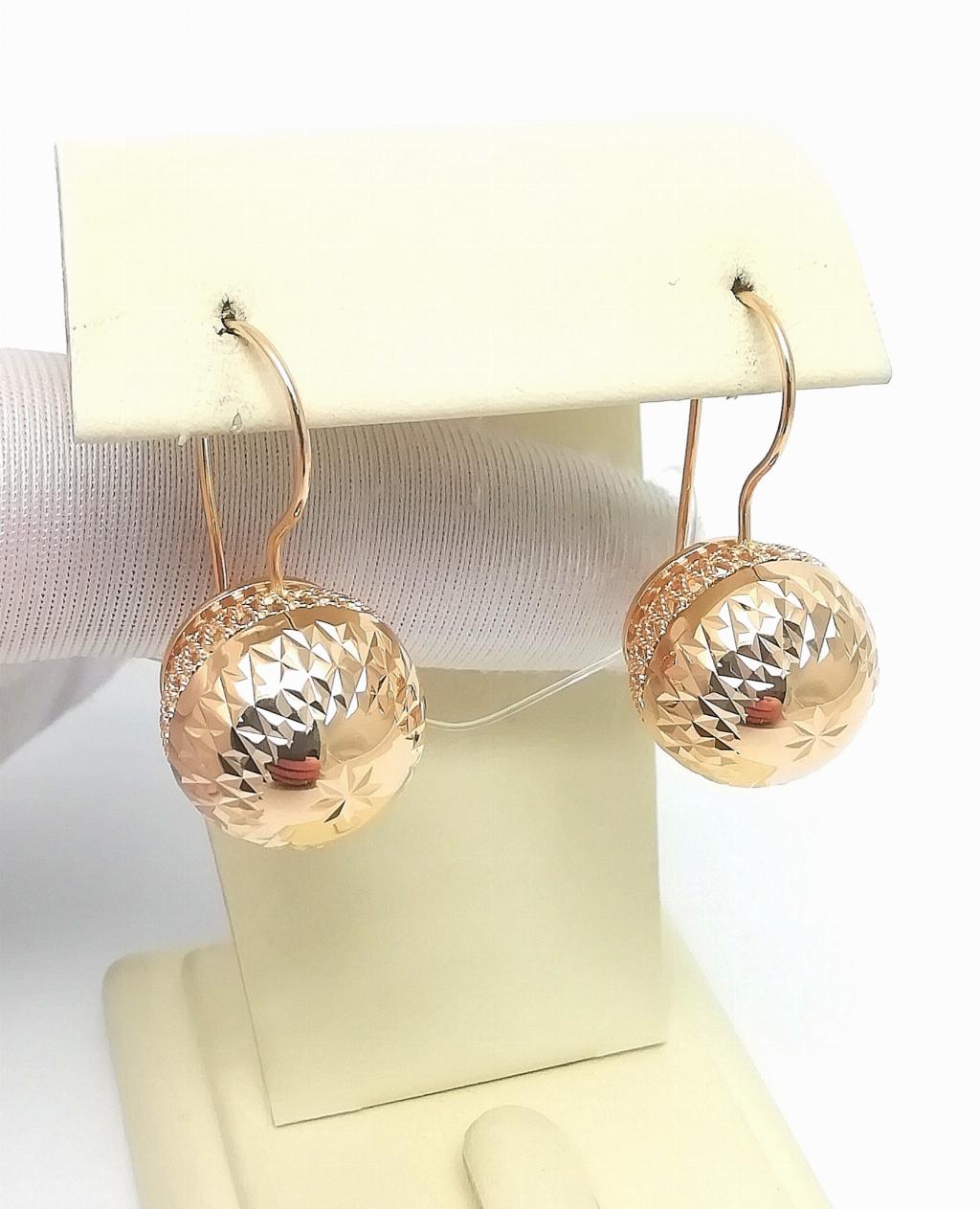 Золотые серьги