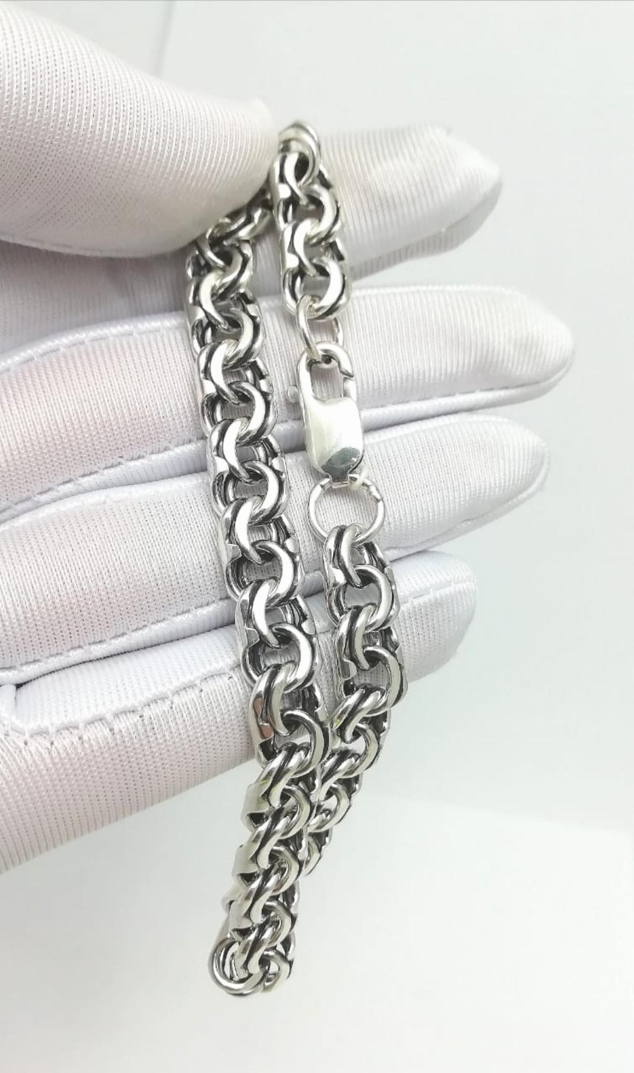 Серебряный браслет Бисмарк