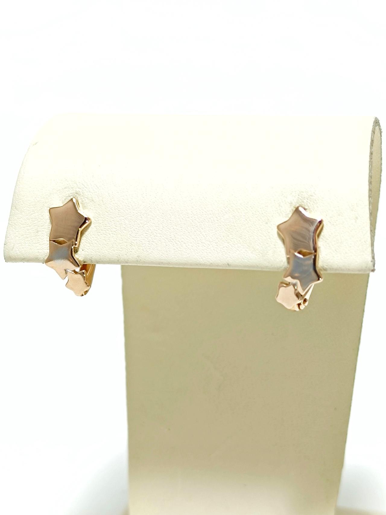 Золотые серьги женские