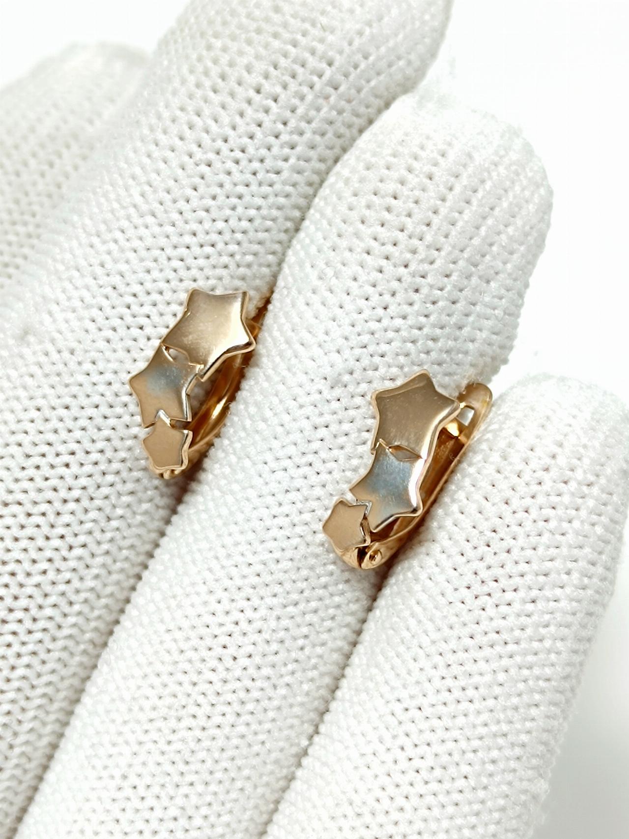 Золотые серьги женские