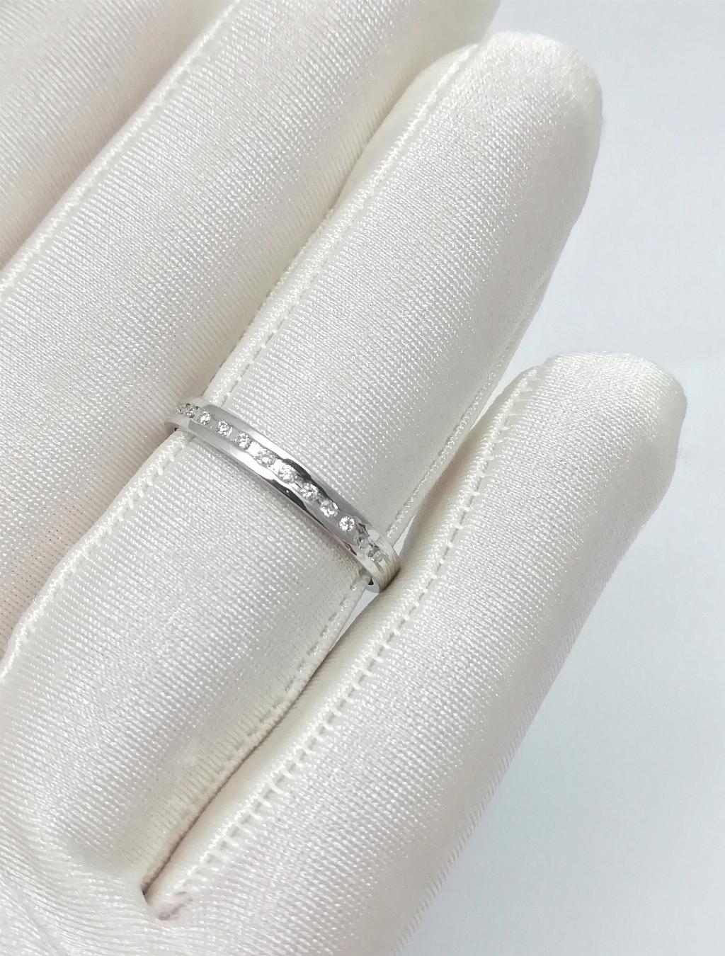 Кольцо дк051222-5 1,73г, вставка бриллиант