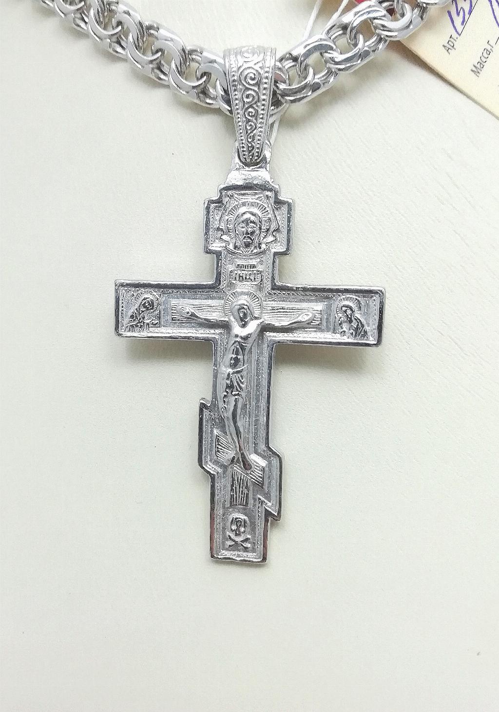 Серебро крест дк081123-241 10,20г