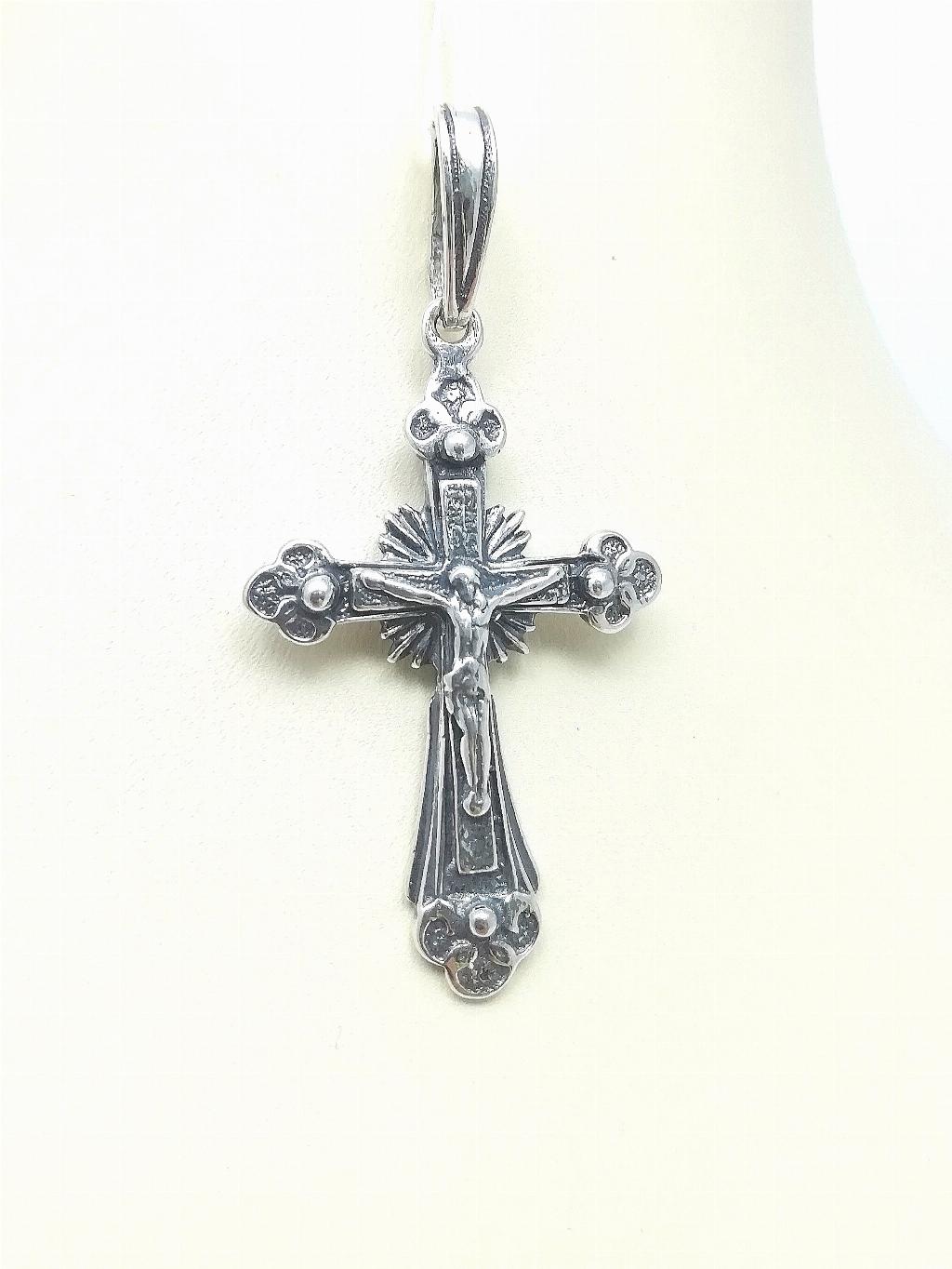 Серебро крест дк081123-245 9,10г