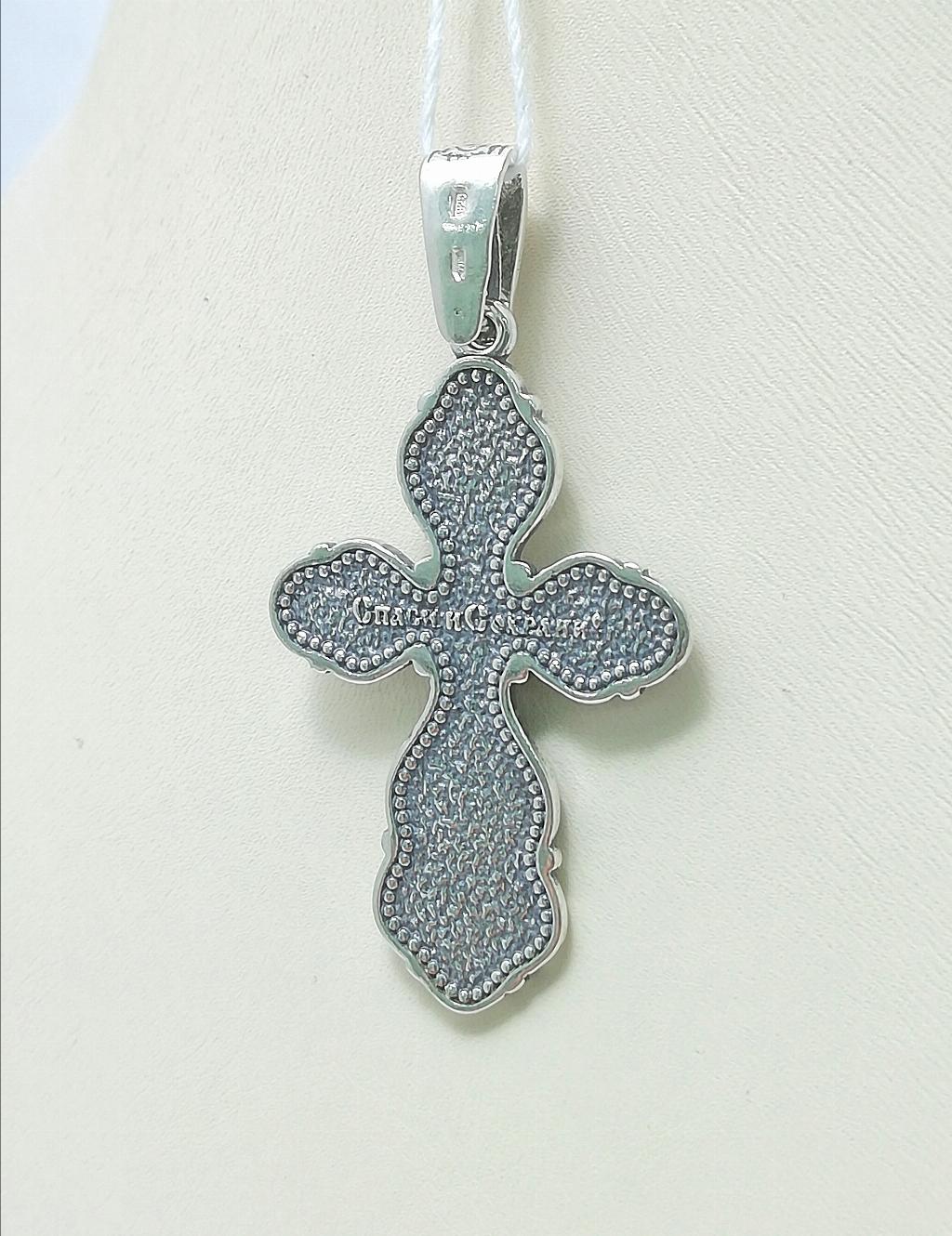 Серебро крест дк081123-260 8,70г