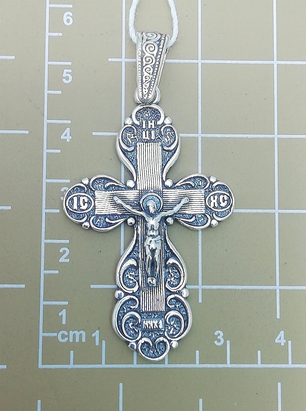 Серебро крест дк081123-260 8,70г