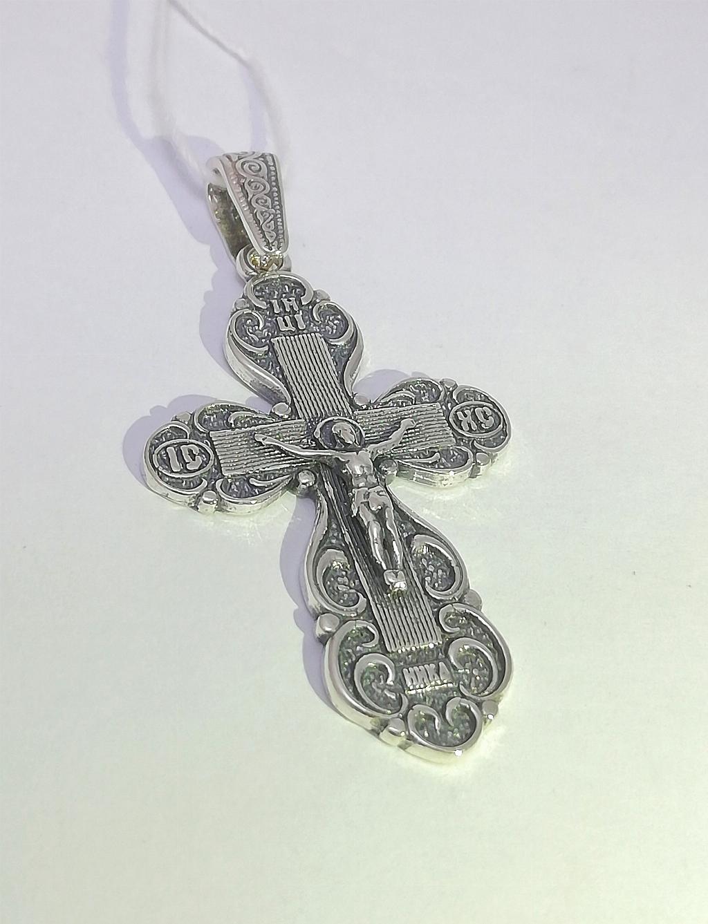 Серебро крест дк081123-260 8,70г