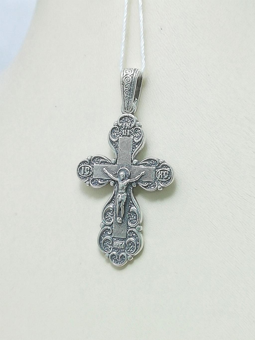 Серебро крест дк081123-260 8,70г