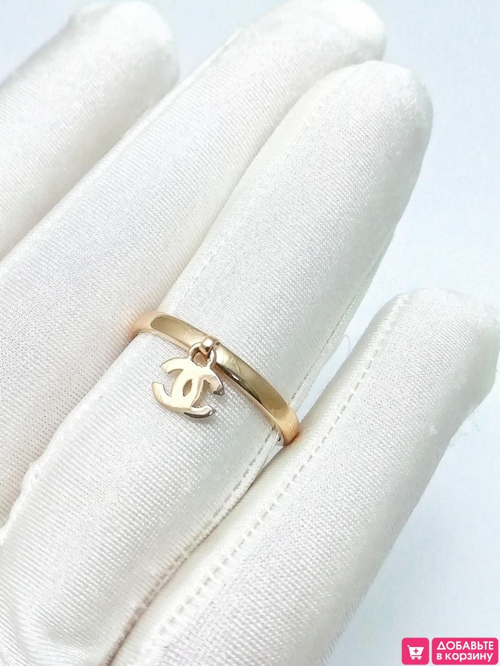 Золотое кольцо женское