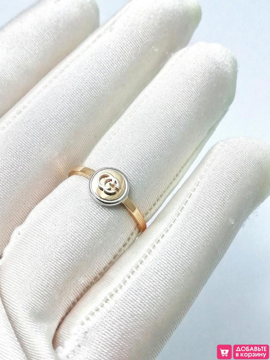 Золотое кольцо женское