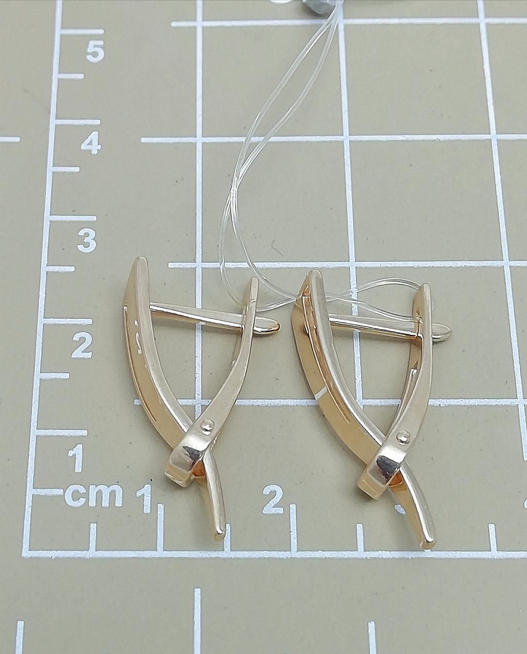 Золотые серьги