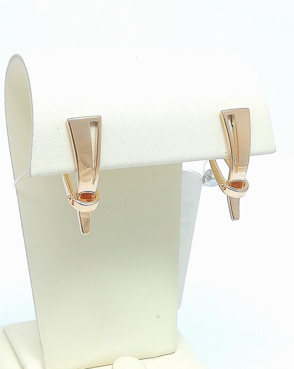 Золотые серьги