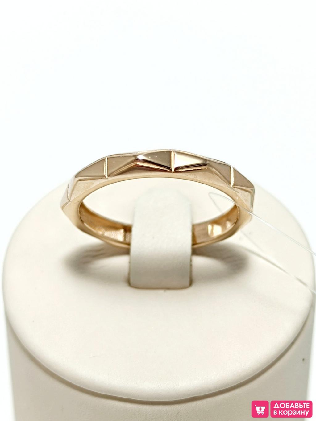 Золотое кольцо женское