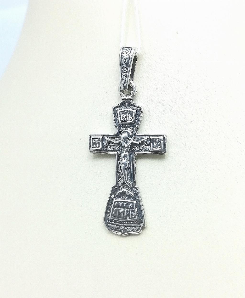 Серебро крест дк110523-178 4,50г