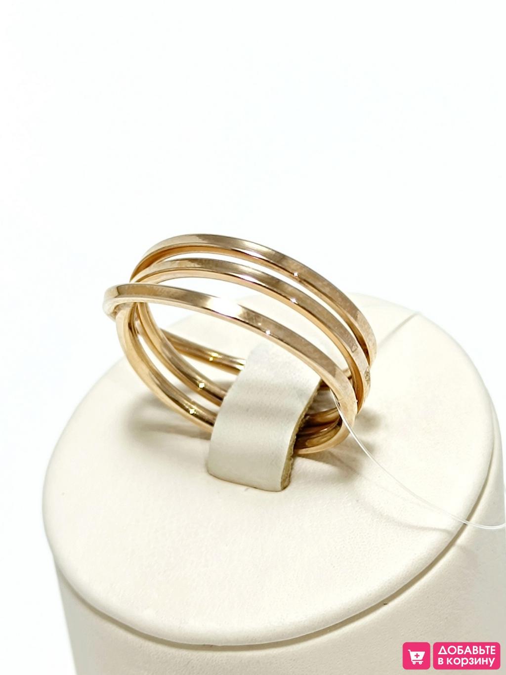 Золотое кольцо женское