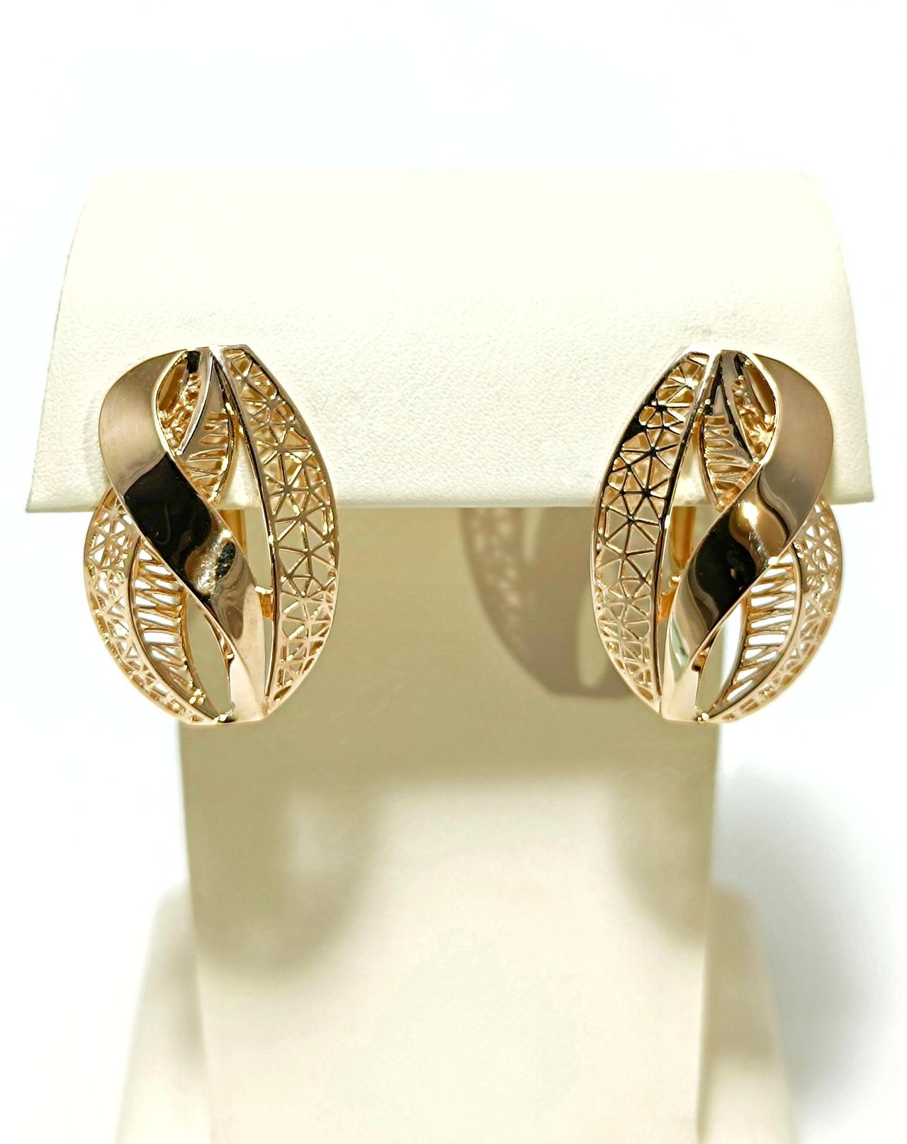 Золотые серьги женские