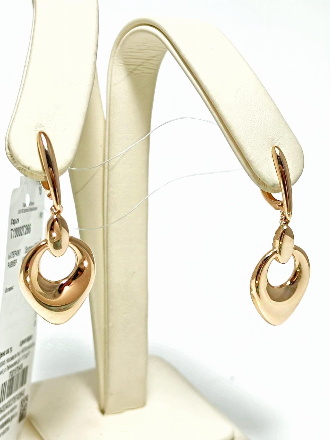 Золотые серьги женские