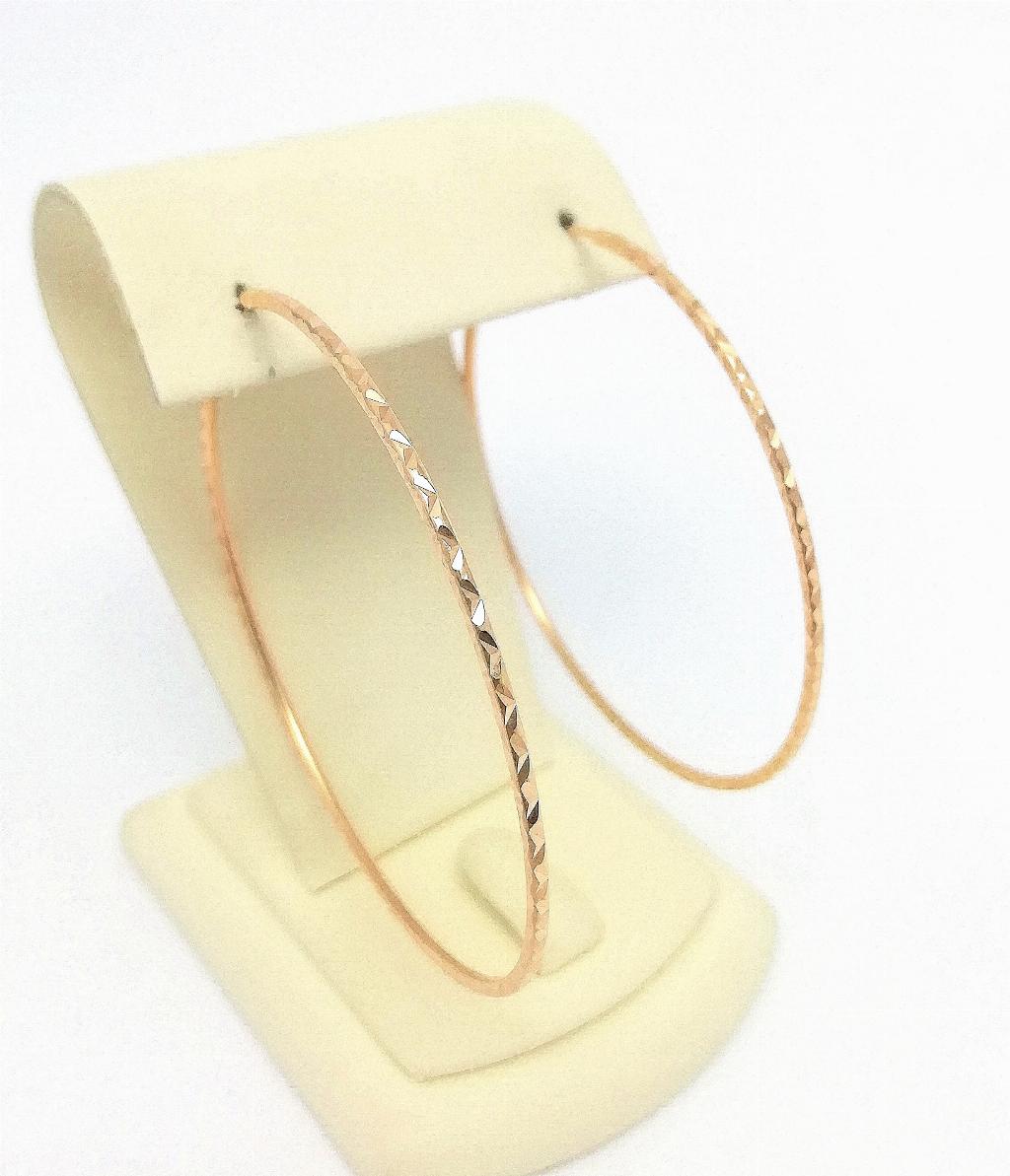 Золотые серьги конго