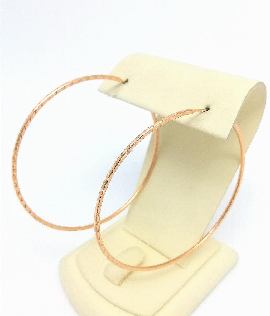 Золотые серьги конго