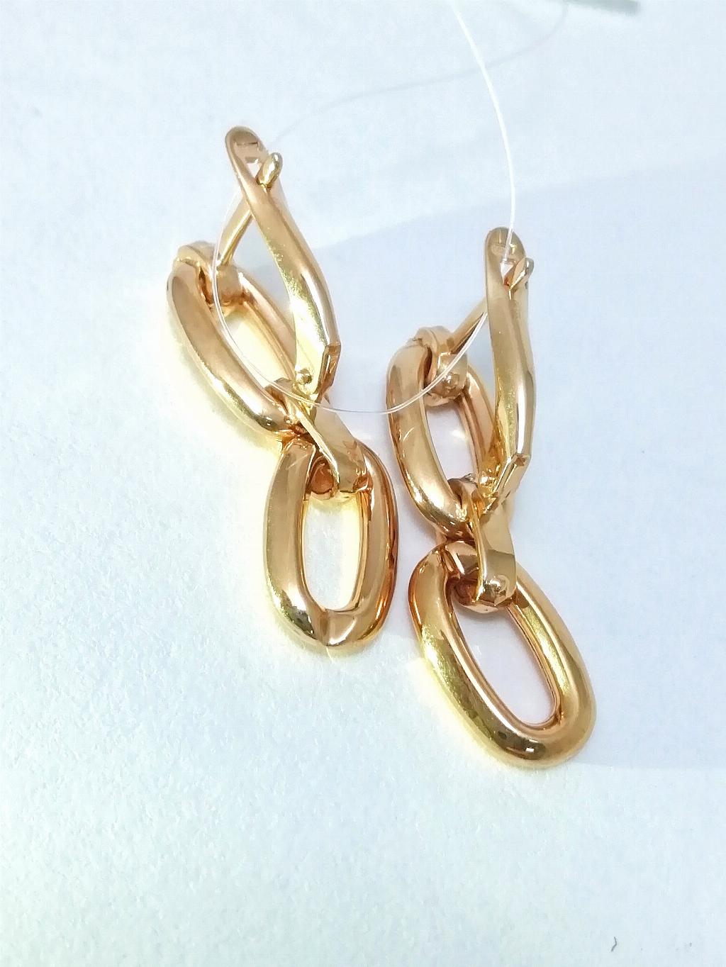 Золотые серьги