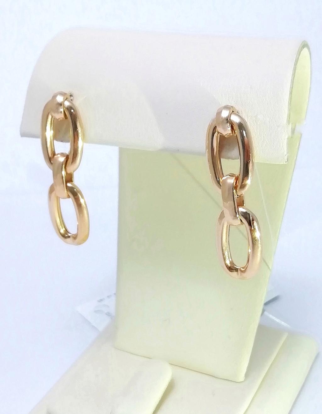 Золотые серьги