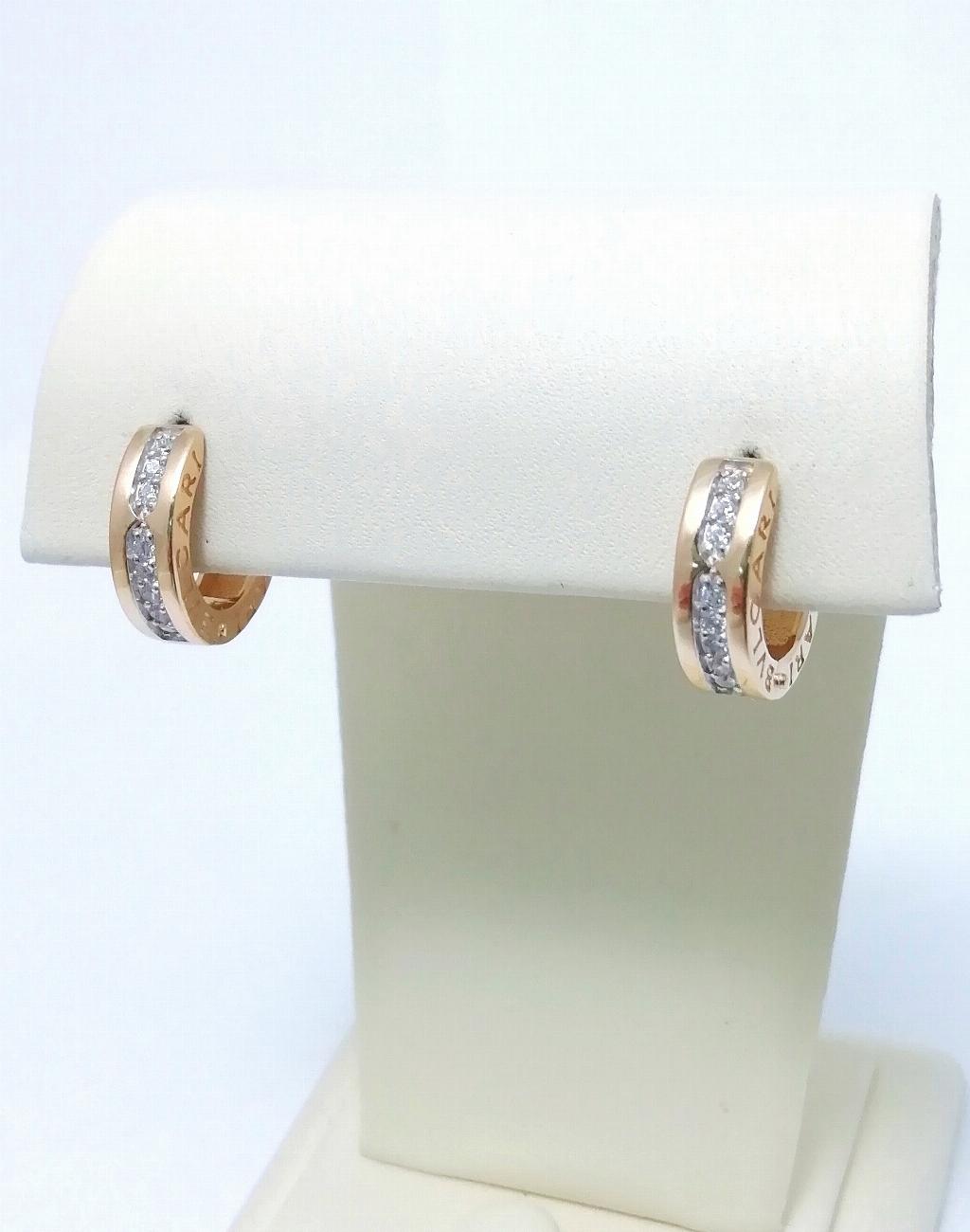 Золотые серьги, вставка фианит