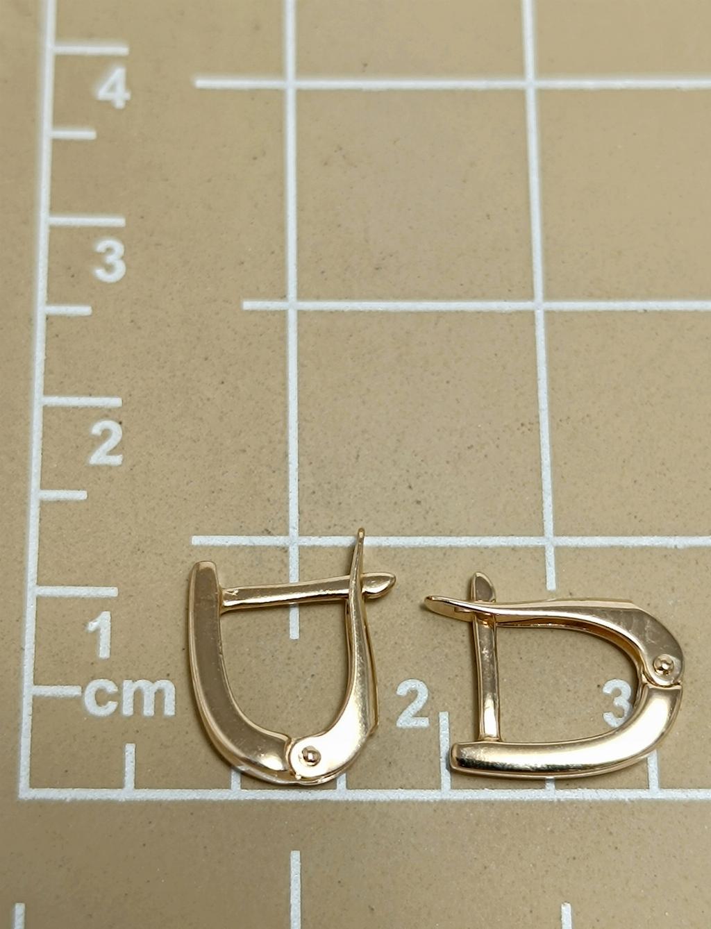 Золотые серьги женские