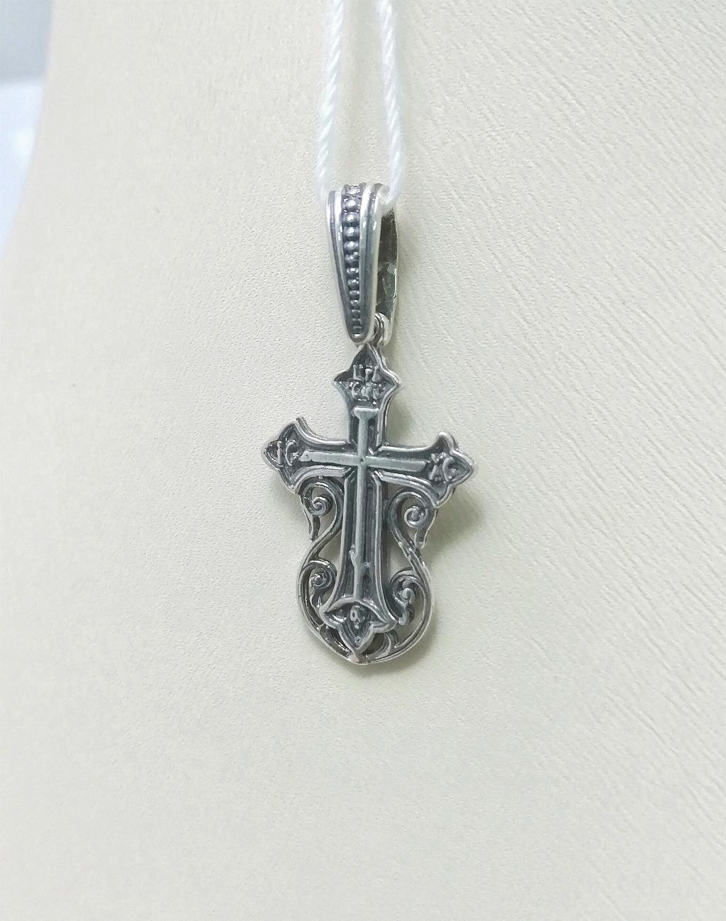 Серебро крест дк081123-213 2,40г