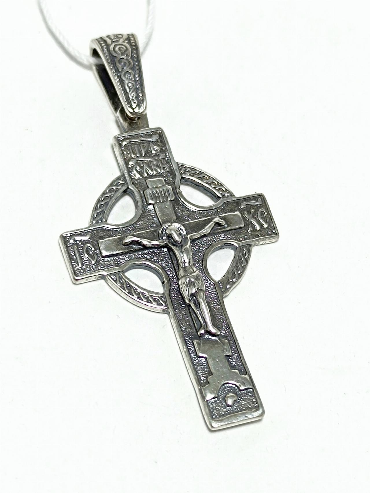 Серебряный крест православный