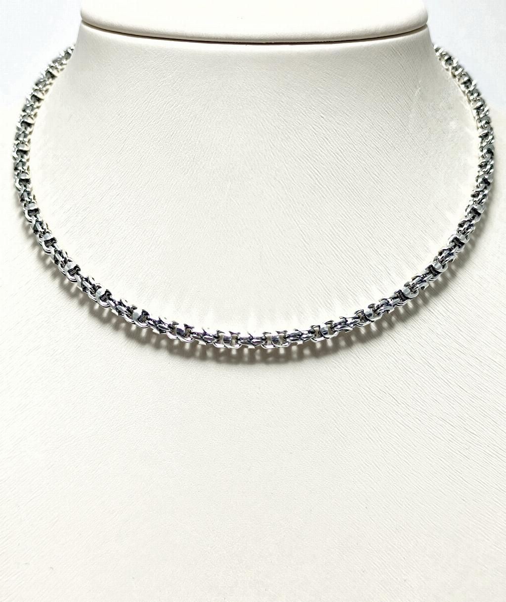 Серебряная цепочка Гавайка