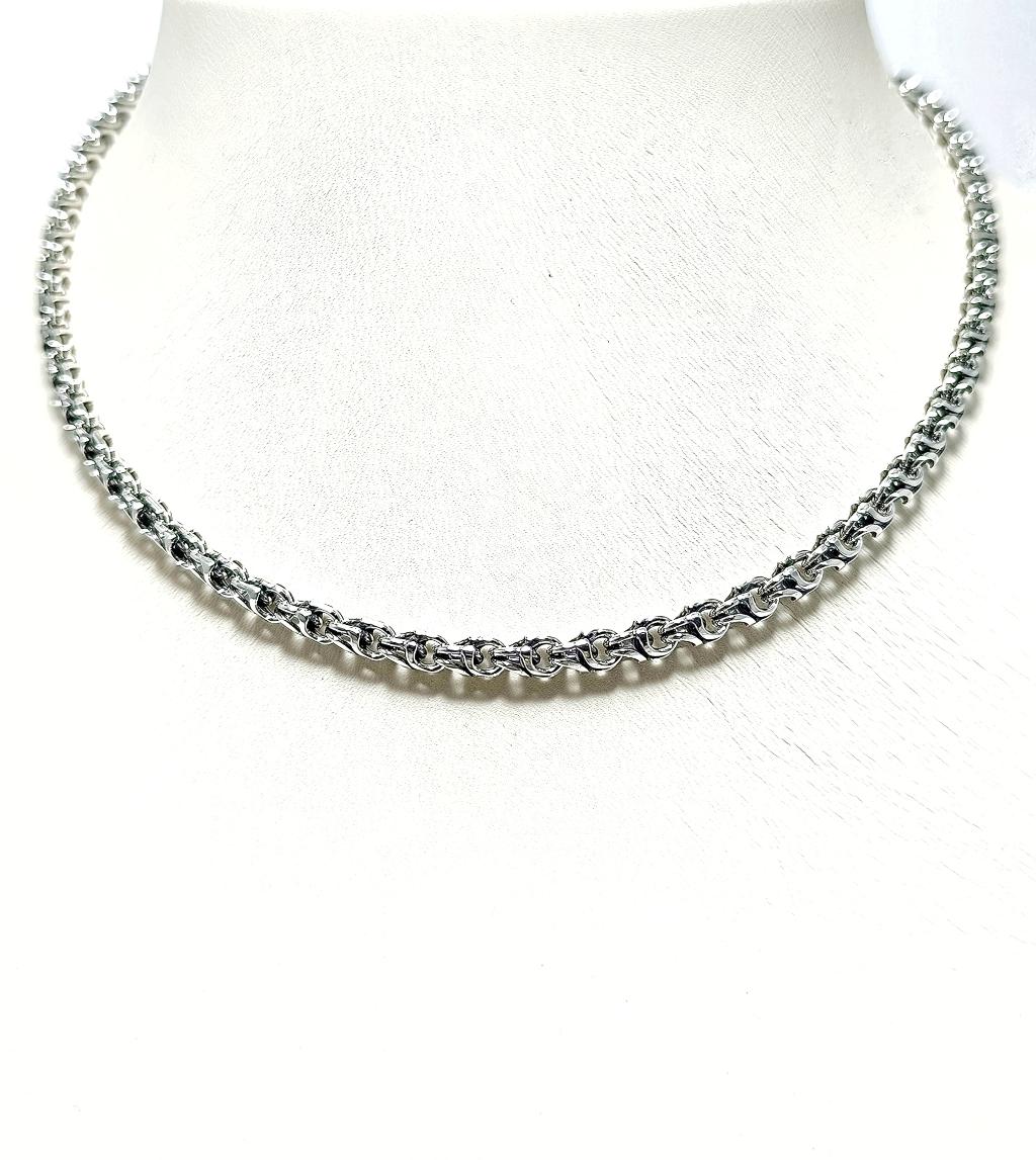 Серебряная цепочка Ключик