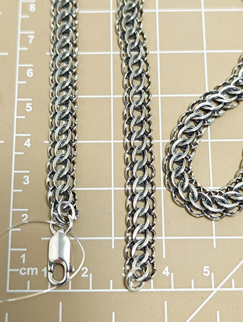 Серебряная цепочка Скорпион