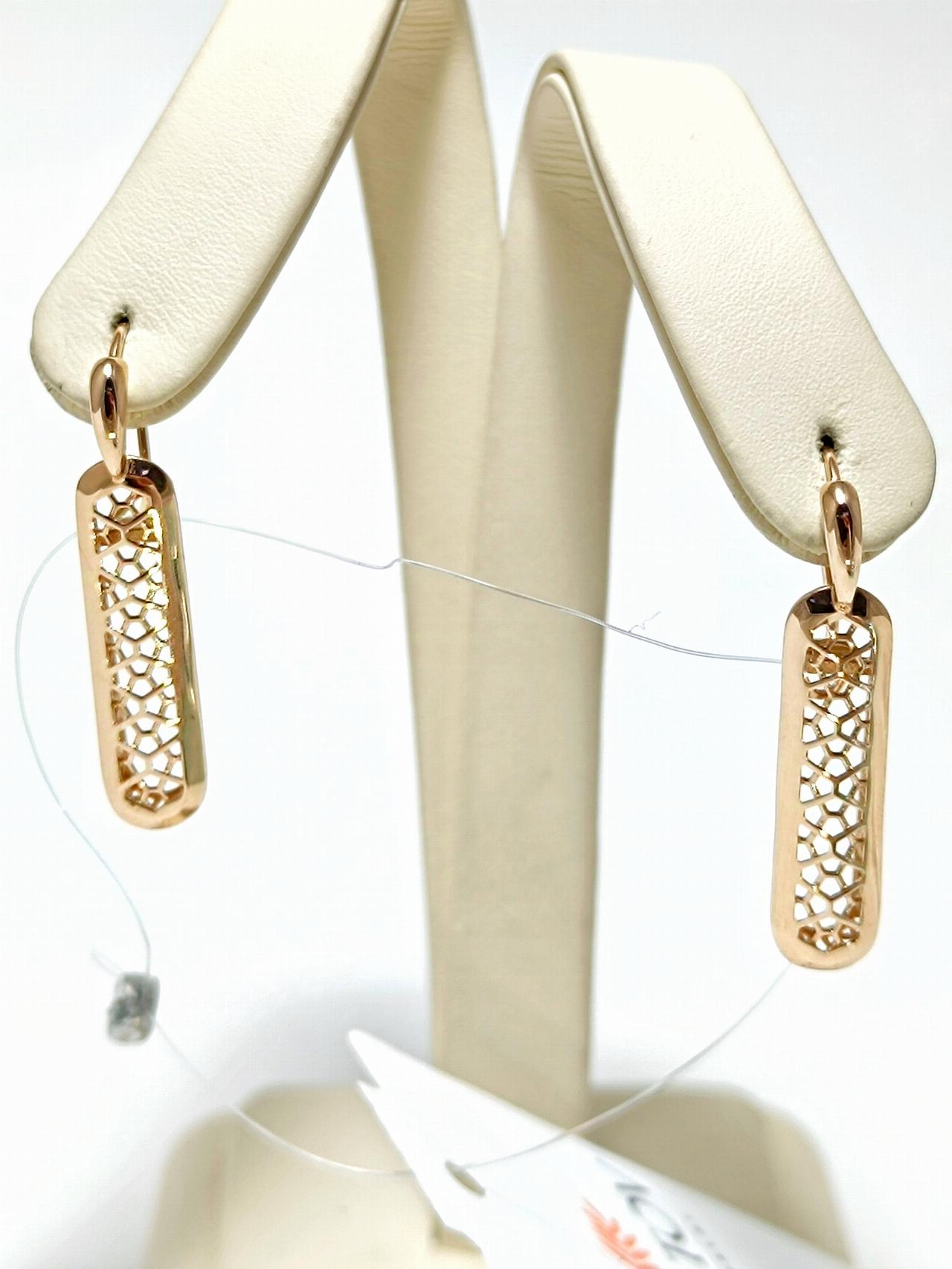 Золотые серьги женские