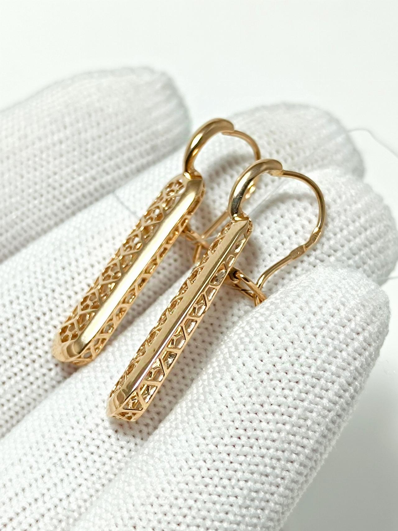 Золотые серьги женские