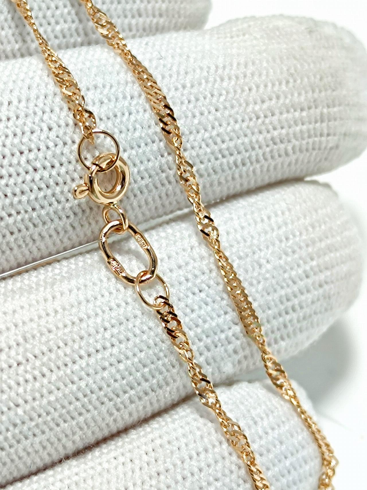 Золотая цепочка Сингапур