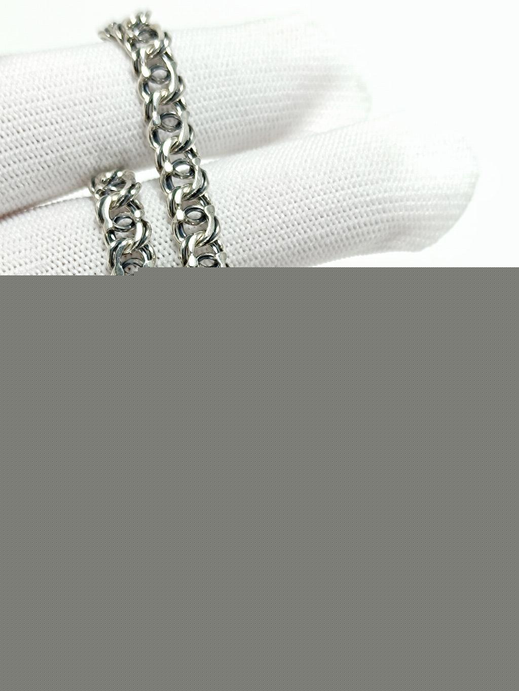 Серебряный браслет Бисмарк