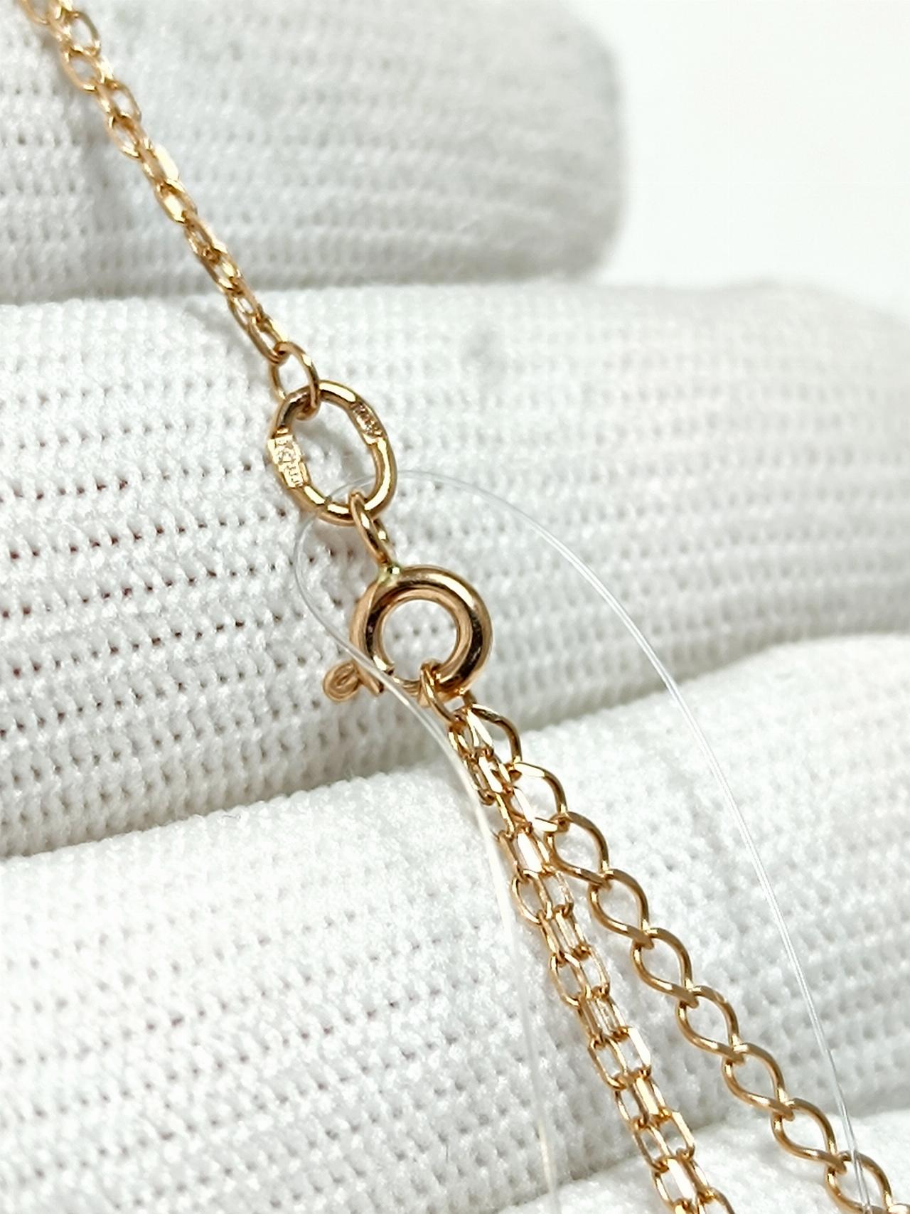 Золотое колье женское