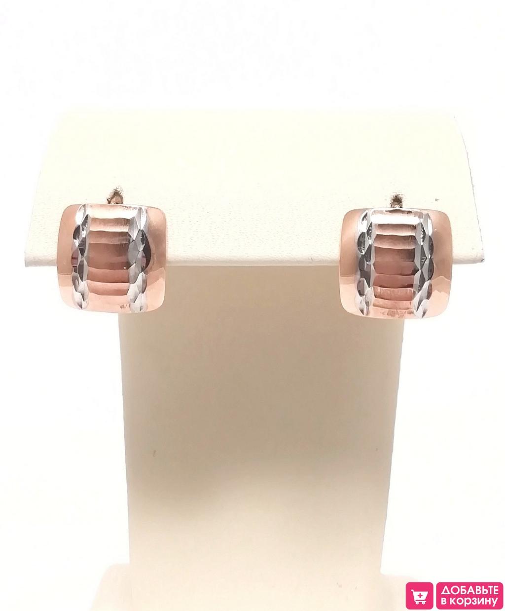 Золотые серьги женские