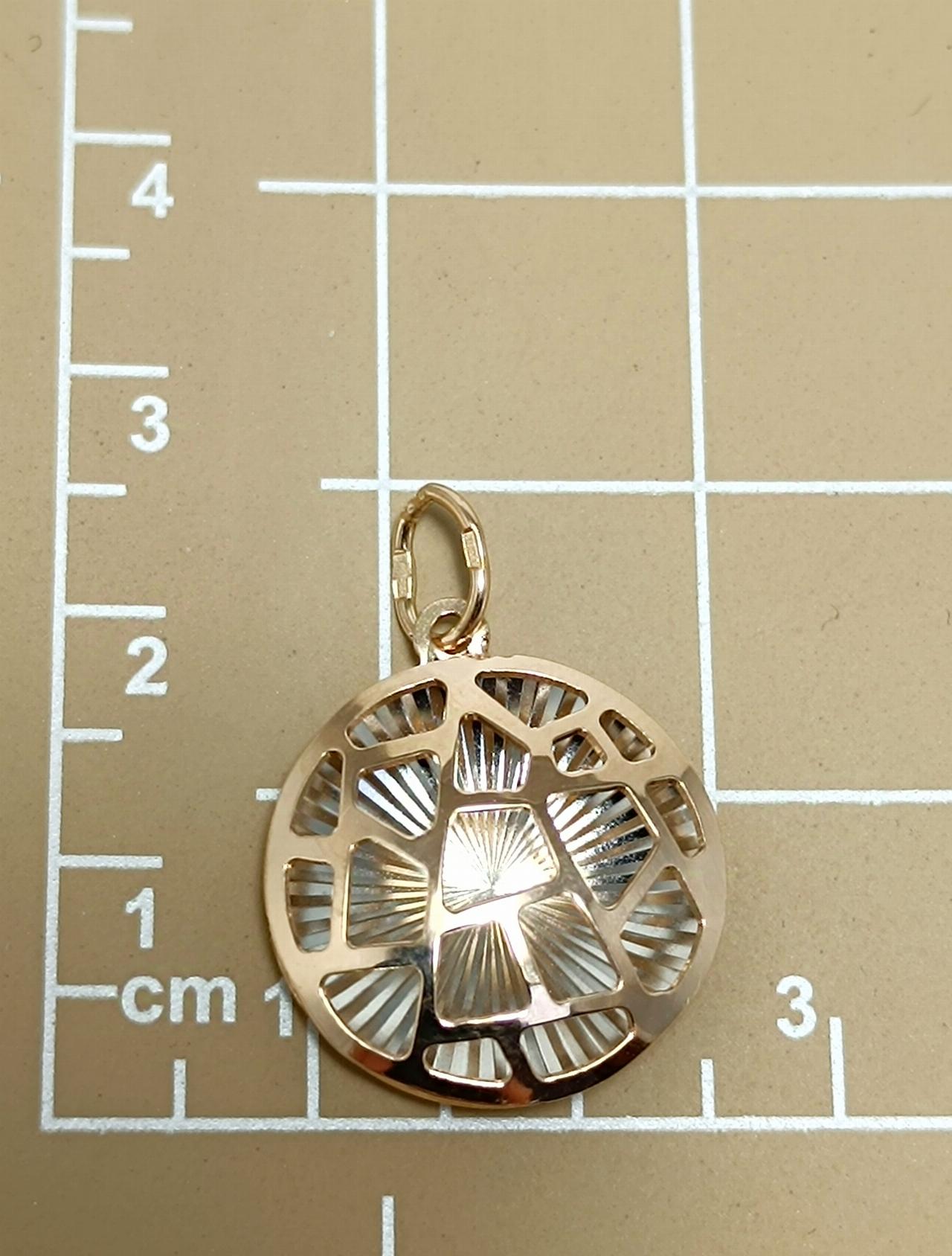 Золотая подвеска