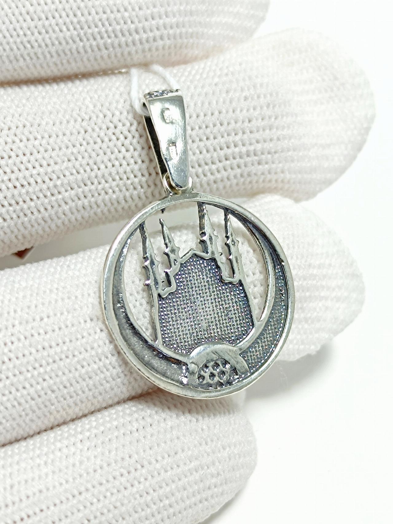 Серебряная подвеска мусульманская