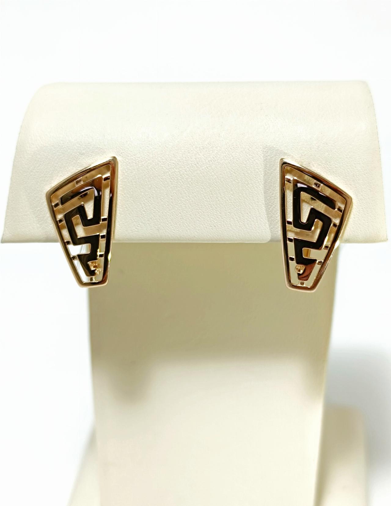 Золотые серьги женские