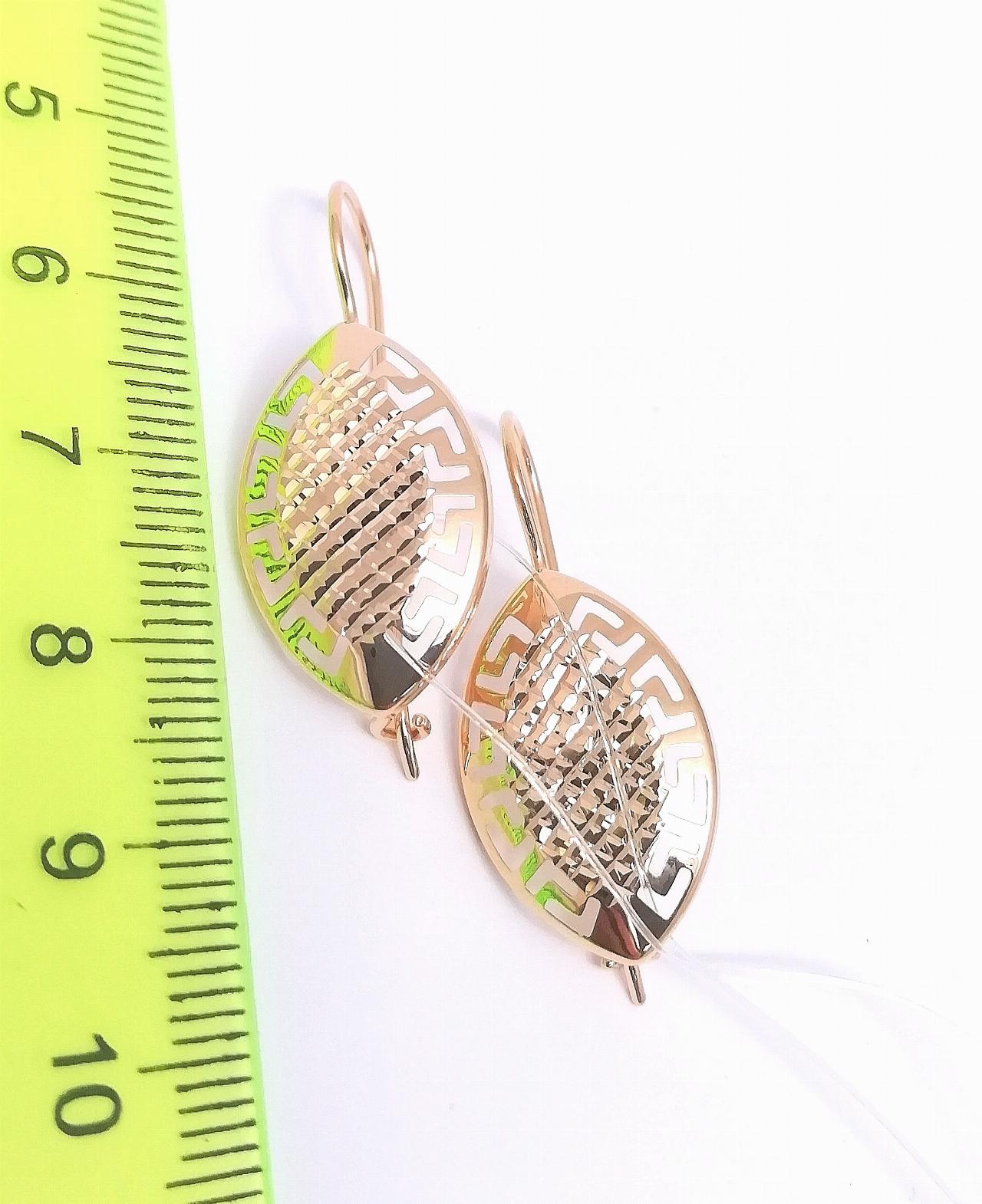 Золотые серьги женские