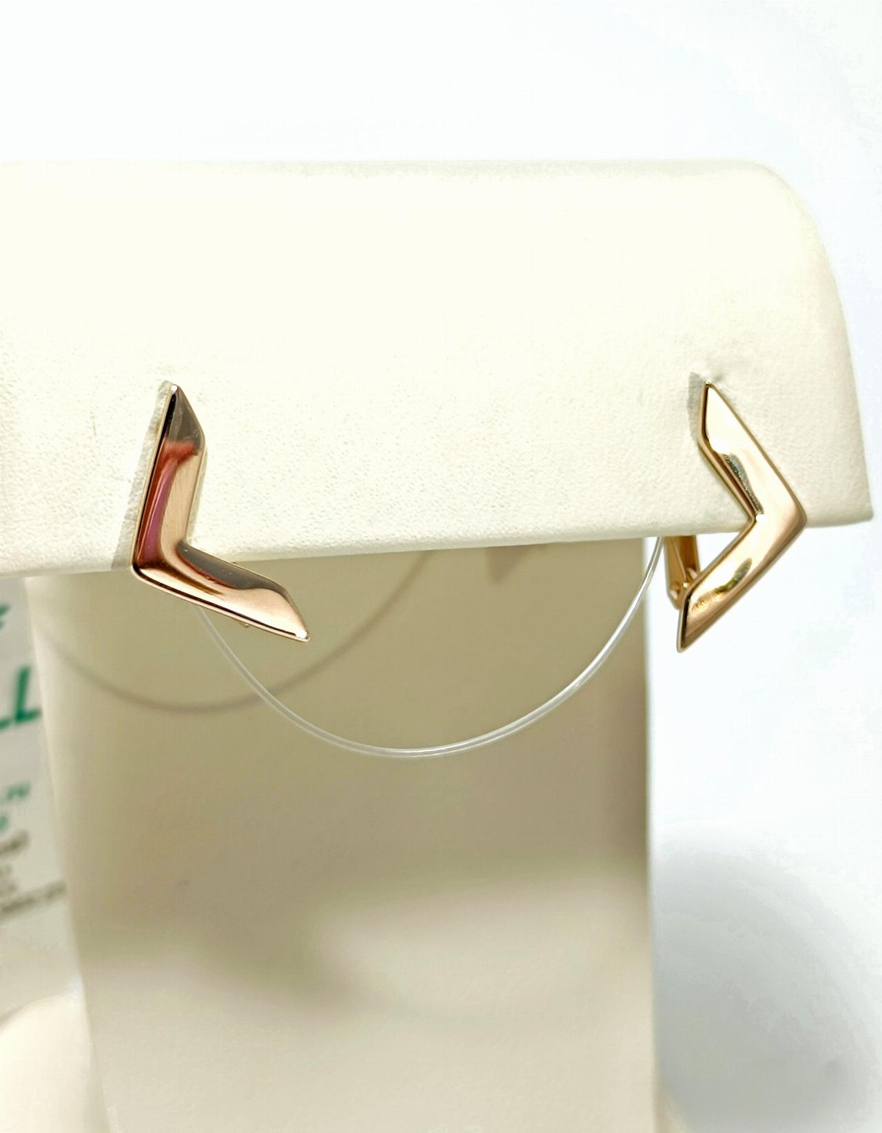 Золотые серьги женские