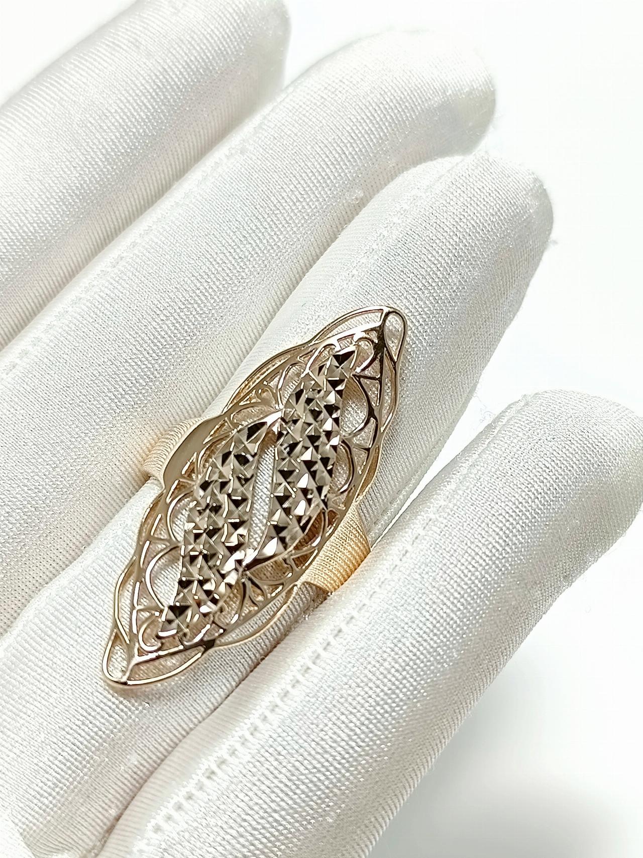 Золотое кольцо женское