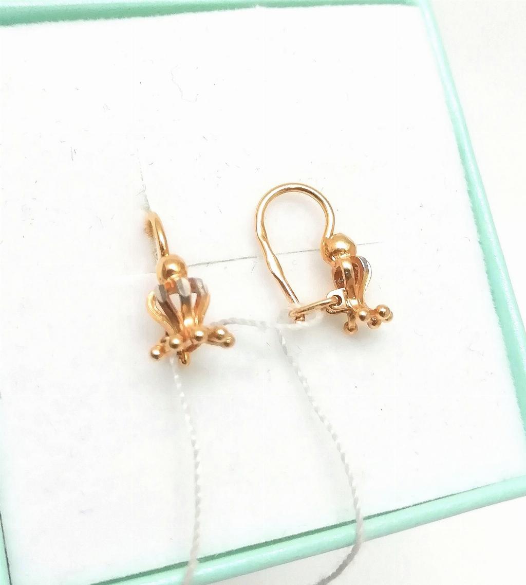 Золотые серьги