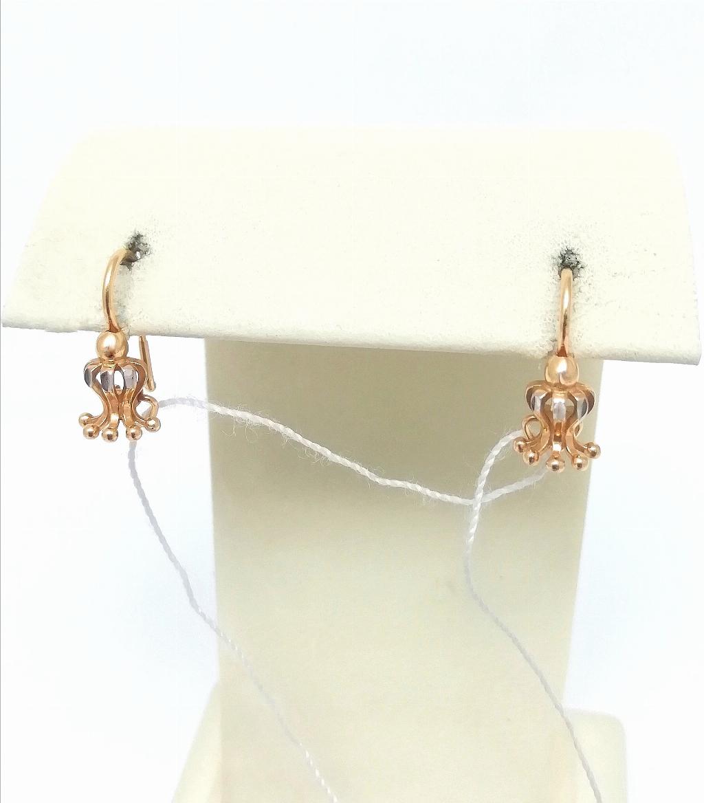 Золотые серьги