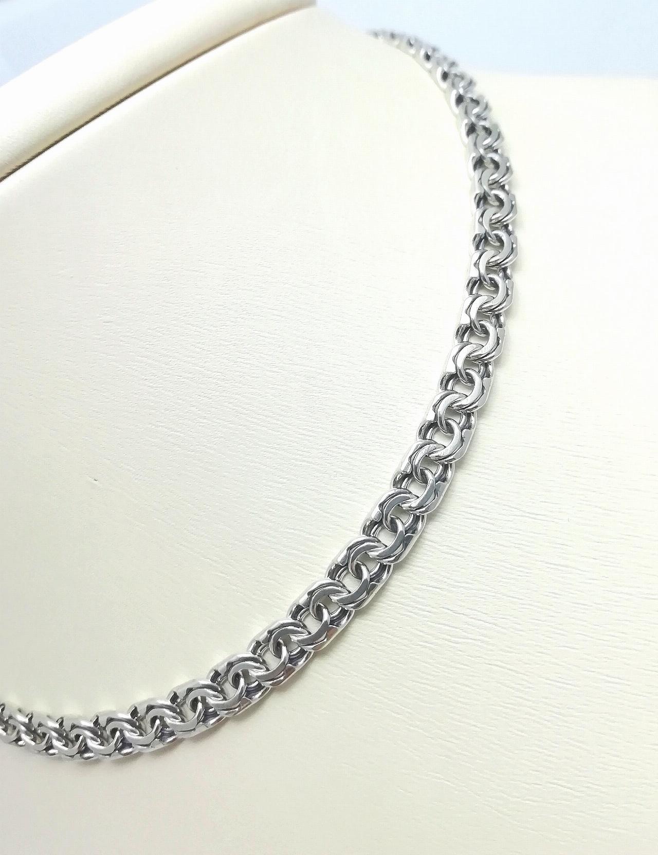 Серебряная цепочка Бисмарк