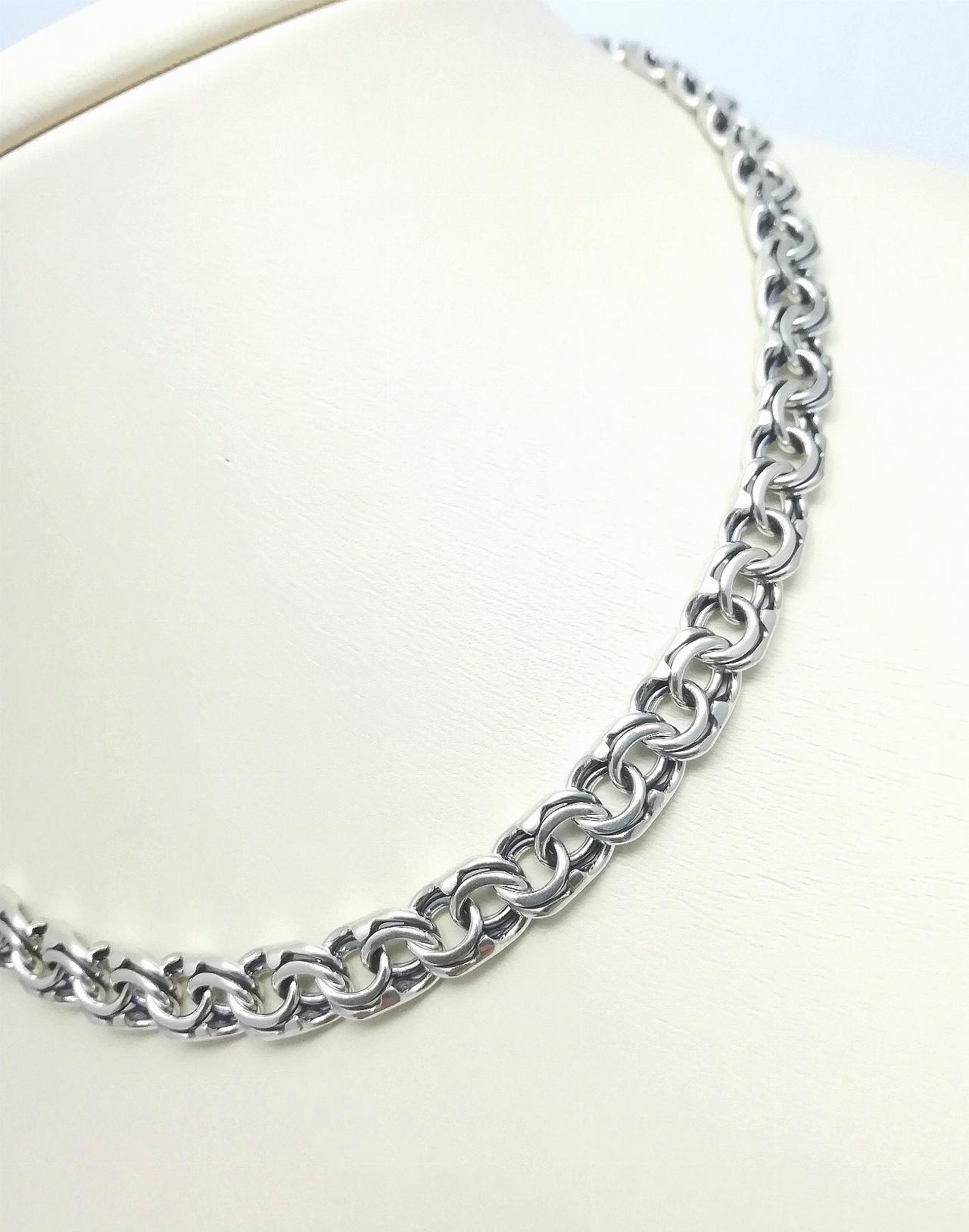 Серебряная цепочка Бисмарк