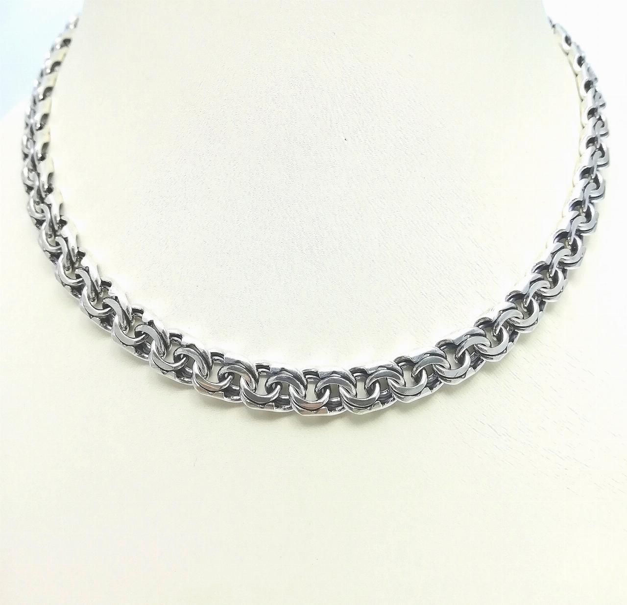 Серебряная цепочка Бисмарк