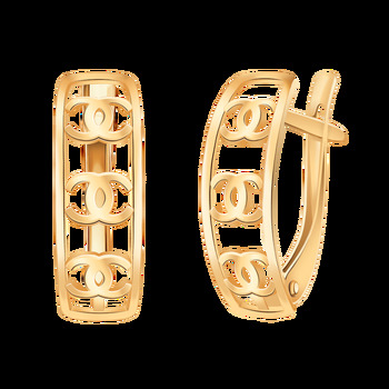 Золотые серьги