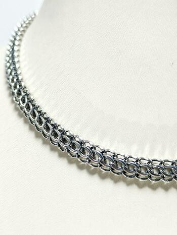 Серебряная цепочка Кобра